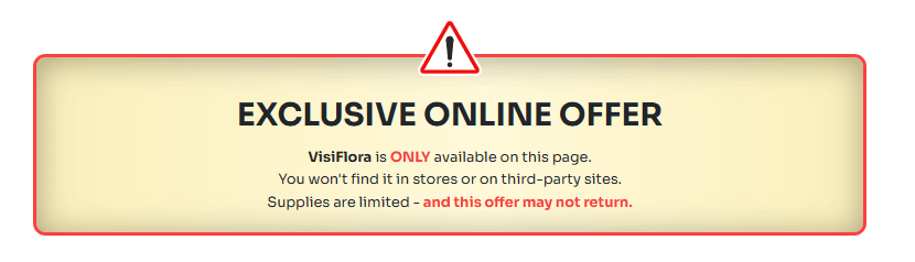 visiflora exclusiv online offer